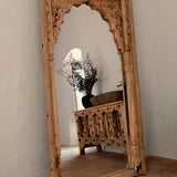 Argeen Teak Wood Mirror - 240cm - Maison Rêves UK