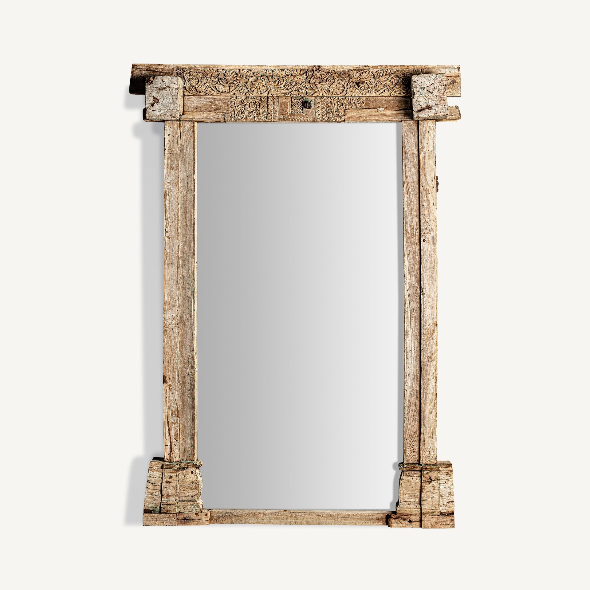 Argeen Teak Wood Mirror - 220cm - Maison Rêves UK