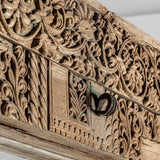 Argeen Teak Wood Mirror - 220cm - Maison Rêves UK