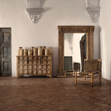 Argeen Teak Wood Mirror - 220cm - Maison Rêves UK