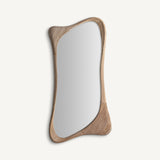 Humble Teak Wood Mirror - 132cm - Maison Rêves UK