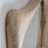 Humble Teak Wood Mirror - 132cm - Maison Rêves UK