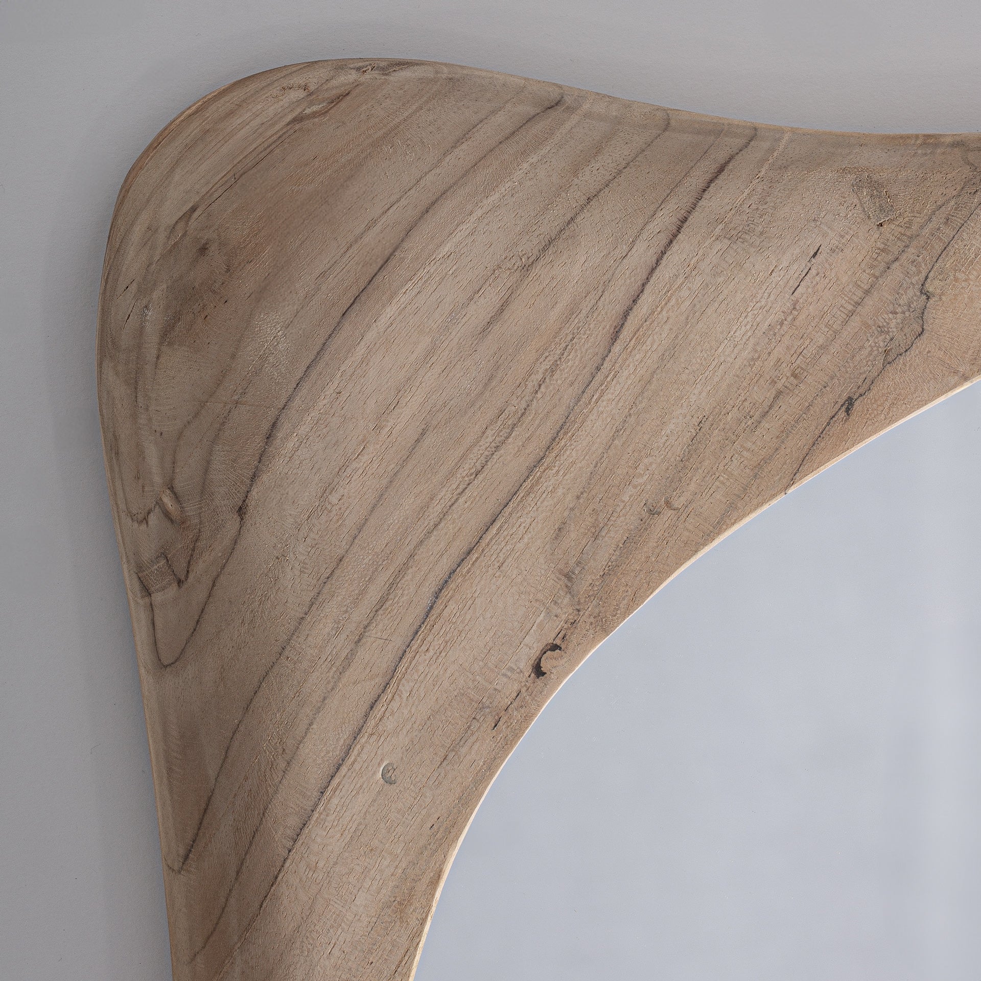 Humble Teak Wood Mirror - 132cm - Maison Rêves UK