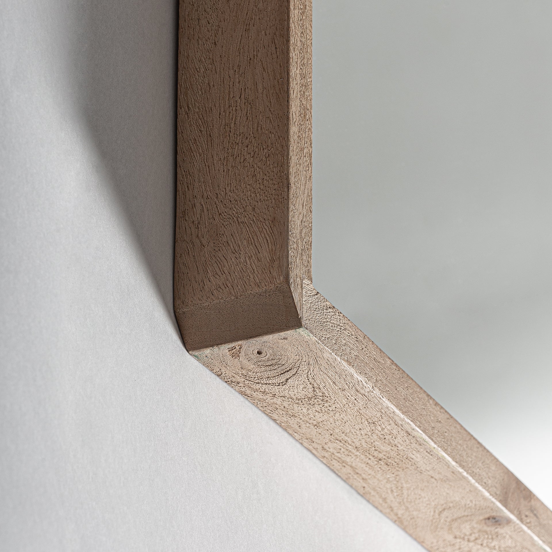 Jacquard Mango Wood Mirror - Maison Rêves UK