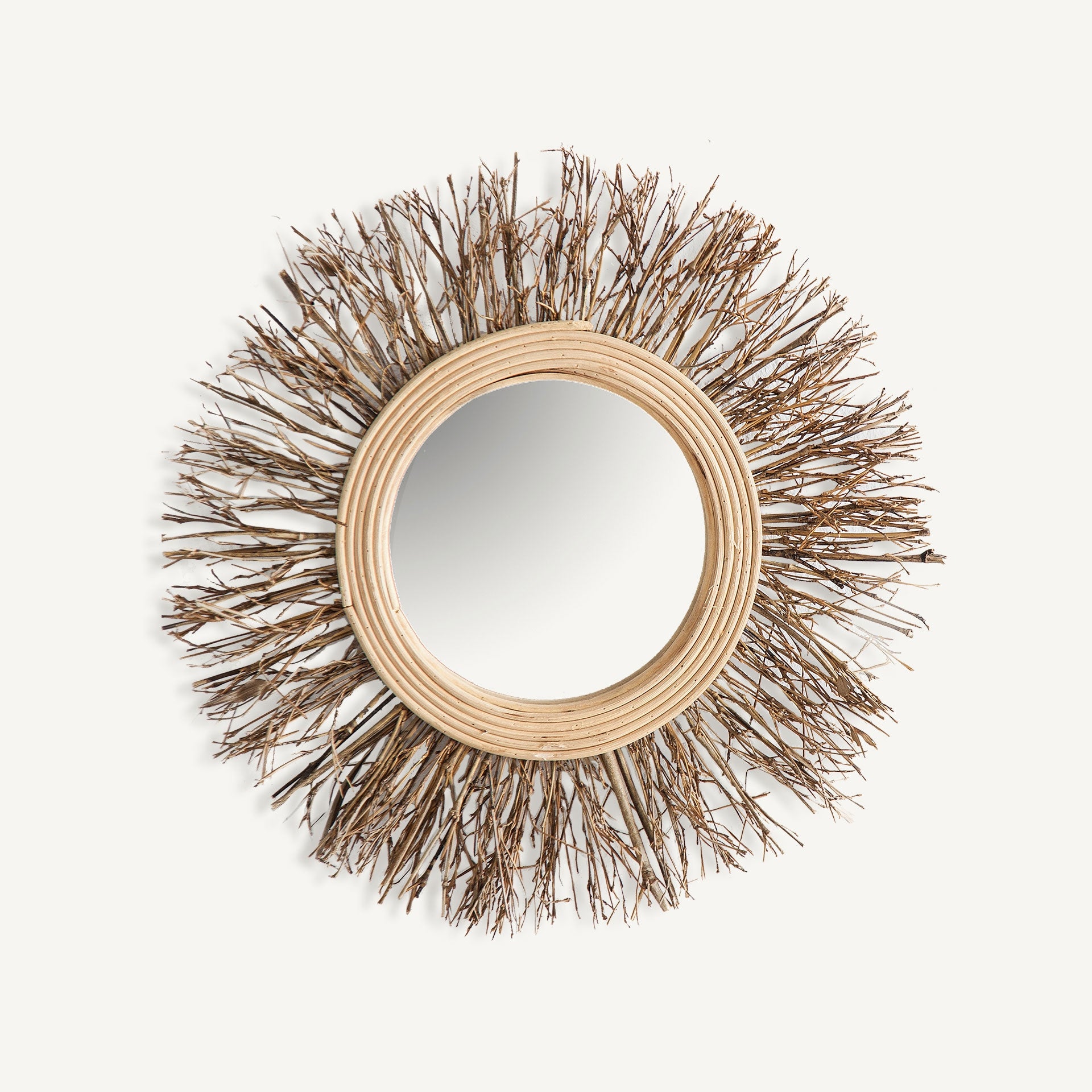 Kail Bamboo Mirror - Maison Rêves UK