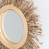 Kail Bamboo Mirror - Maison Rêves UK