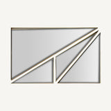 Kodie Brass Mirror - 52cm - Maison Rêves UK