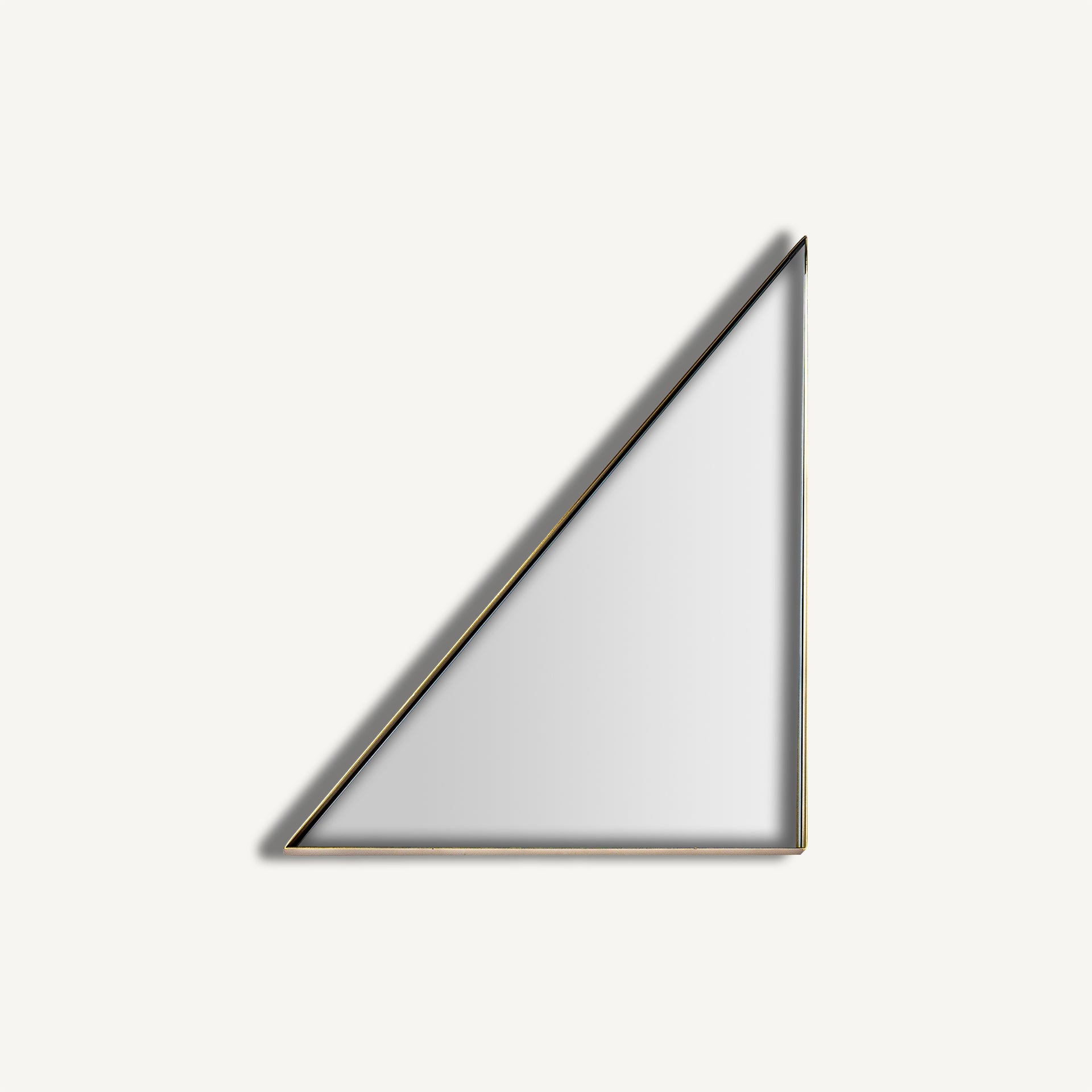 Kodie Brass Mirror - 60cm - Maison Rêves UK