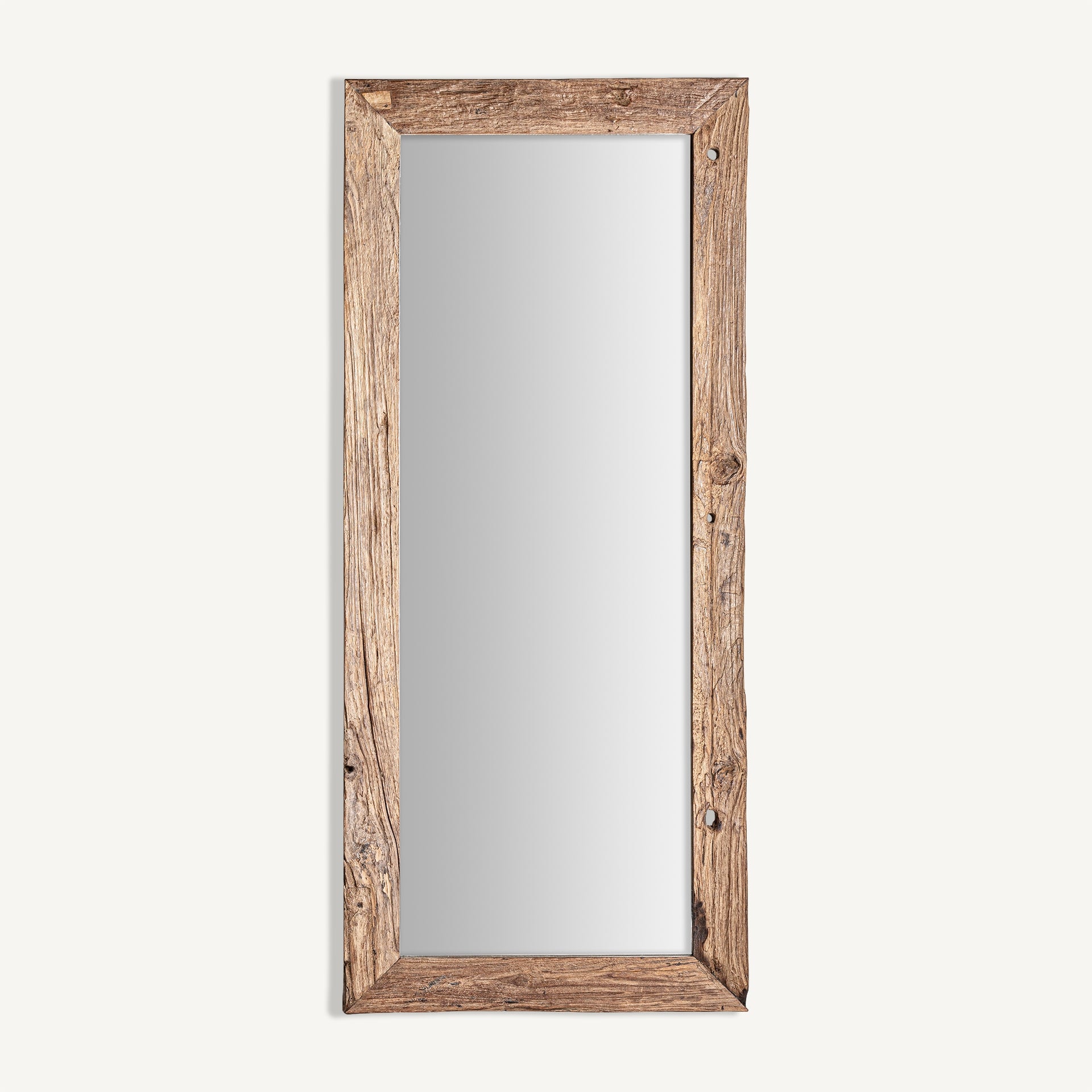 Lux Teak Wood Mirror - 150cm - Maison Rêves UK