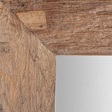 Lux Teak Wood Mirror - 150cm - Maison Rêves UK