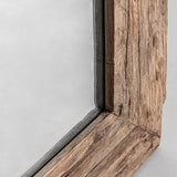 Lux Teak Wood Mirror - 202cm - Maison Rêves UK