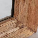Lux Teak Wood Mirror - 202cm - Maison Rêves UK