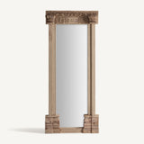 Shike Teak Wood Mirror - Maison Rêves UK