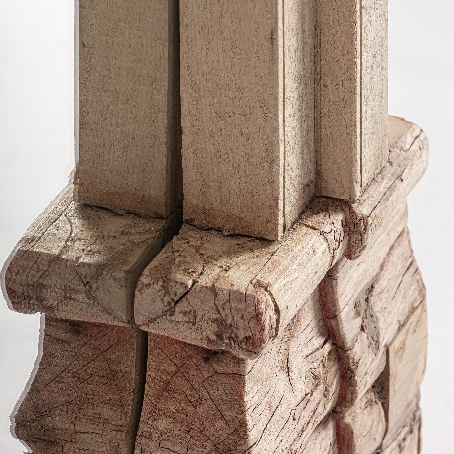 Shike Teak Wood Mirror - Maison Rêves UK