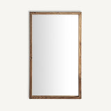 Tahus Recycled Teak Wood Mirror - 150cm - Maison Rêves UK