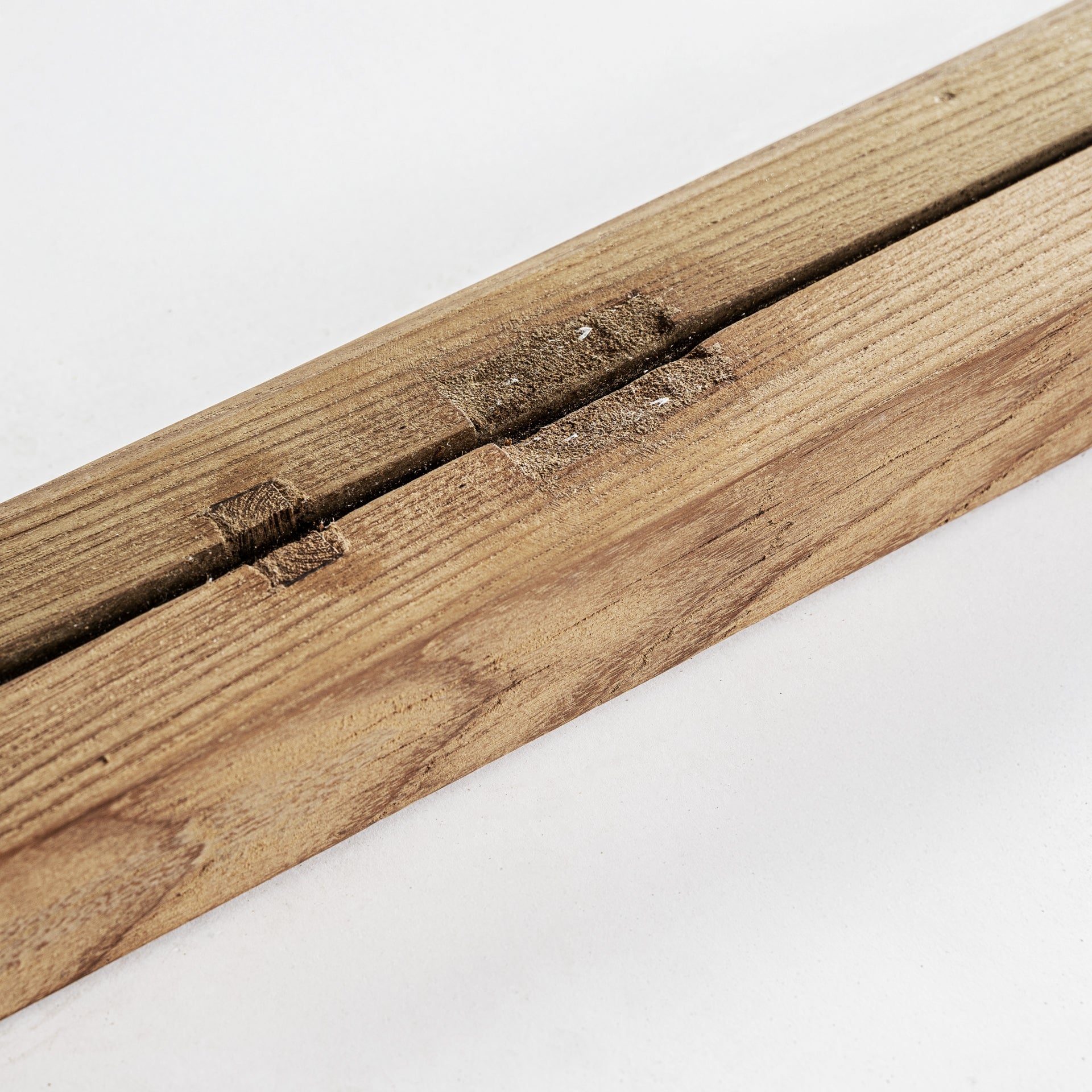 Tahus Recycled Teak Wood Mirror - 150cm - Maison Rêves UK