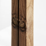 Tahus Recycled Teak Wood Mirror - 150cm - Maison Rêves UK