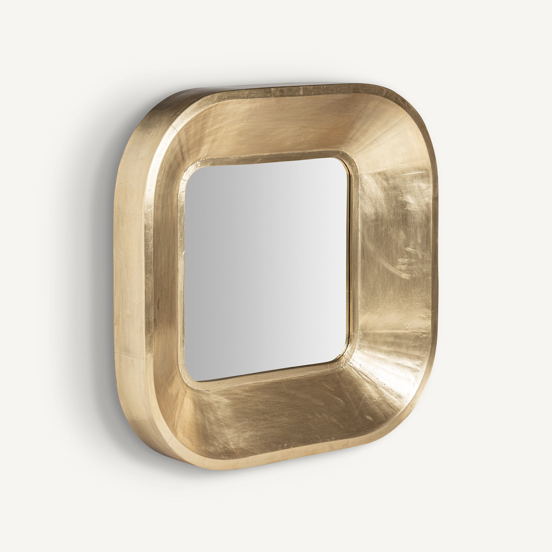Zug Brass Mirror - Maison Rêves UK