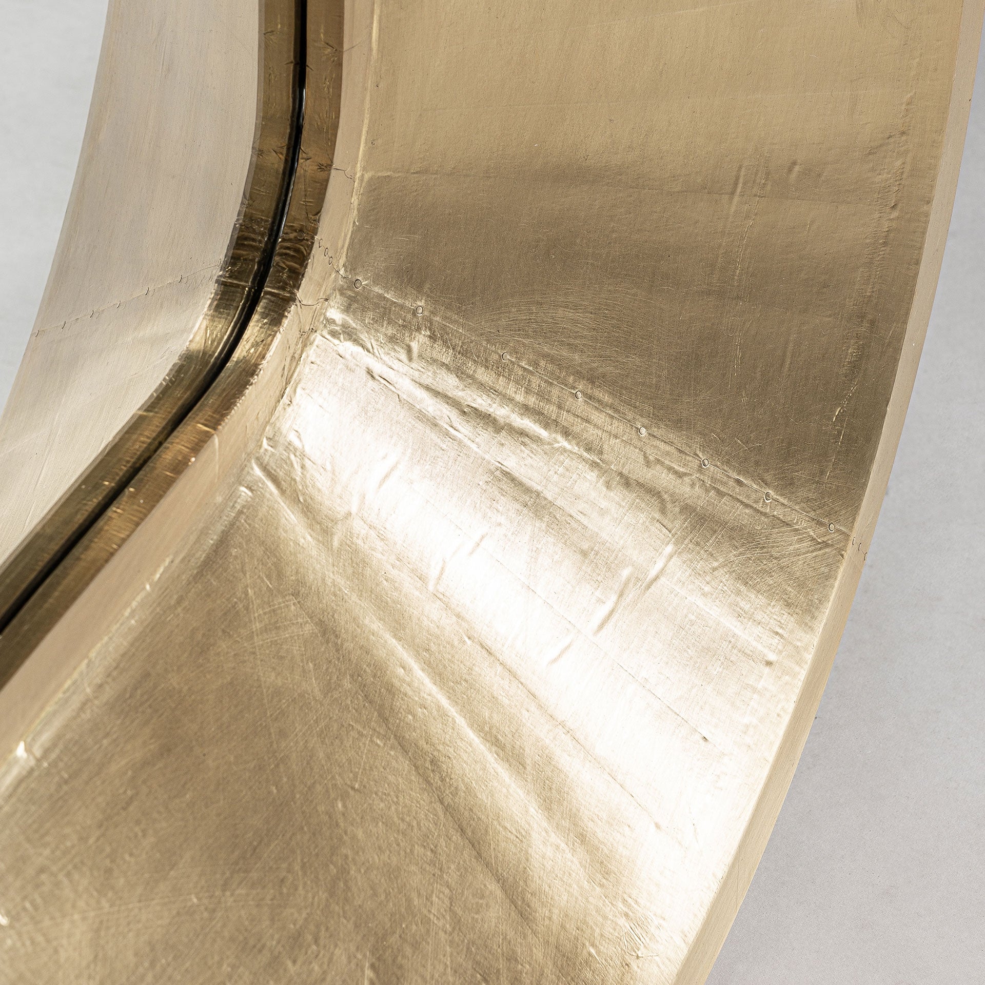 Zug Brass Mirror - Maison Rêves UK