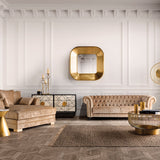 Zug Brass Mirror - Maison Rêves UK