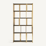 Leira Steel Bookcase - Maison Rêves UK