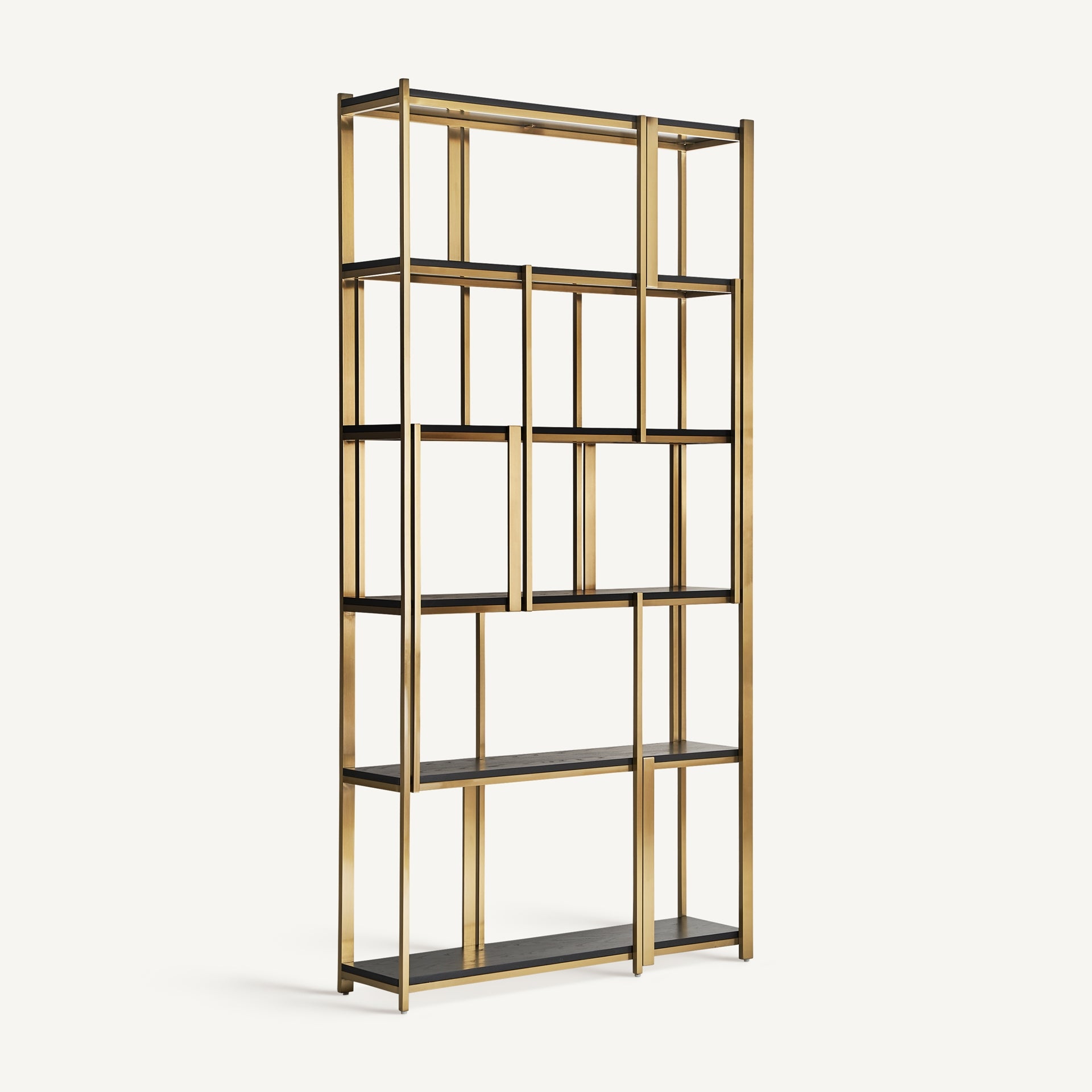 Leira Steel Bookcase - Maison Rêves UK