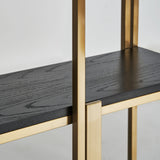 Leira Steel Bookcase - Maison Rêves UK