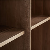 Nara Oak Wood Bookcase - Maison Rêves UK