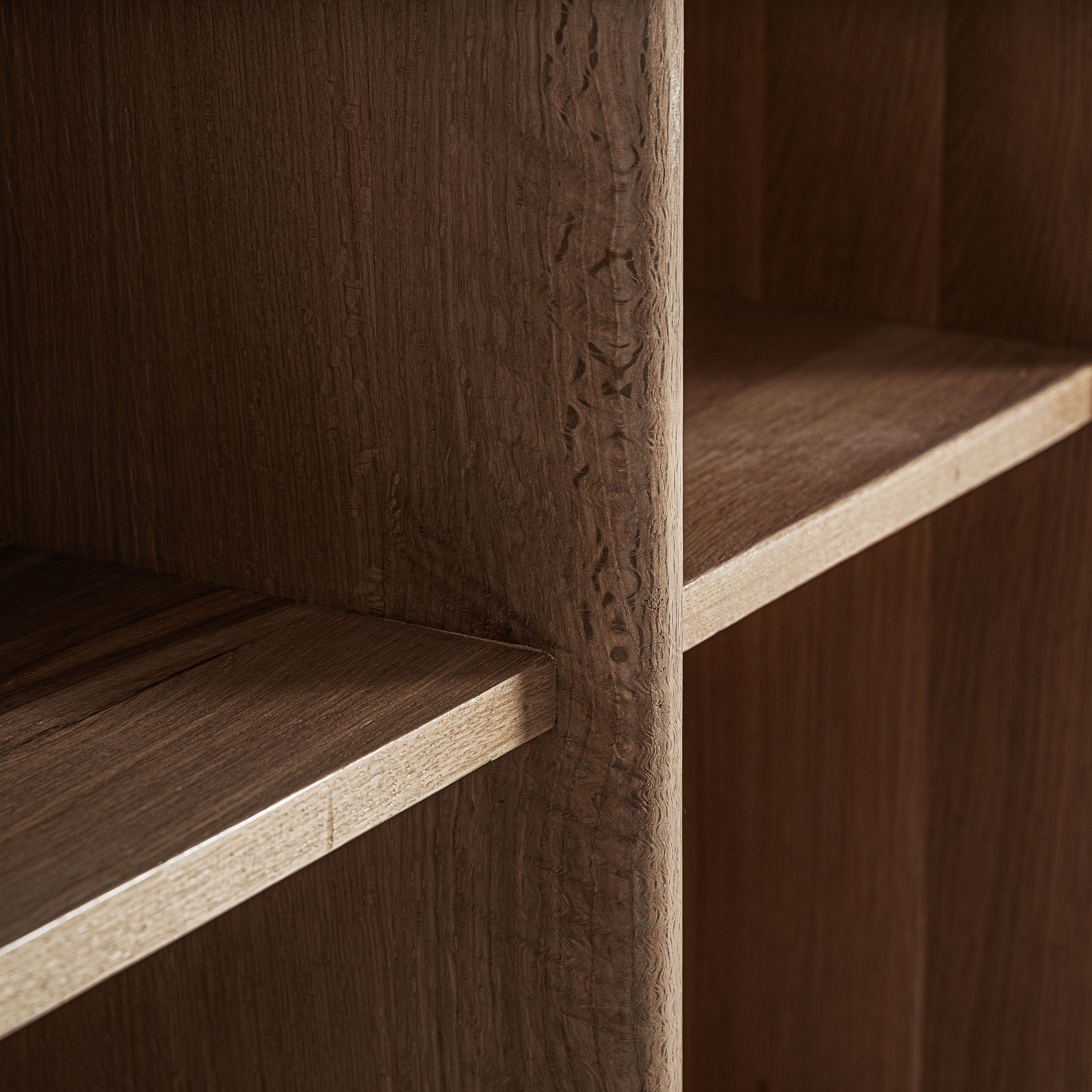 Nara Oak Wood Bookcase - Maison Rêves UK