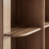 Nara Oak Wood Bookcase - Maison Rêves UK