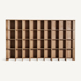 Nara Oak Wood Bookcase - Maison Rêves UK