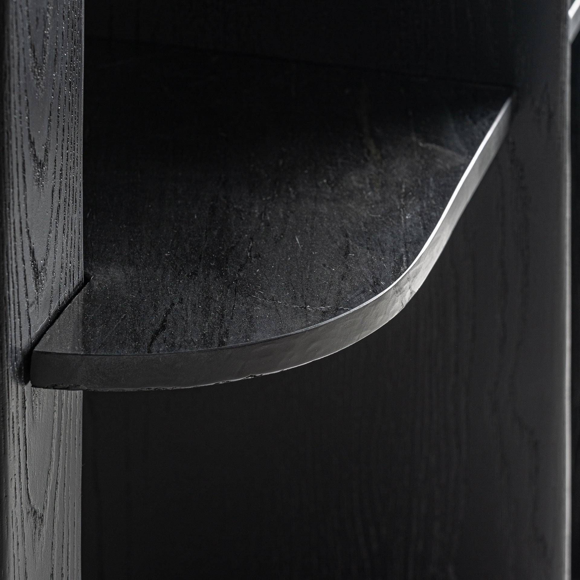 Nara Oak Wood Bookcase - 123x40x210cm - Maison Rêves UK