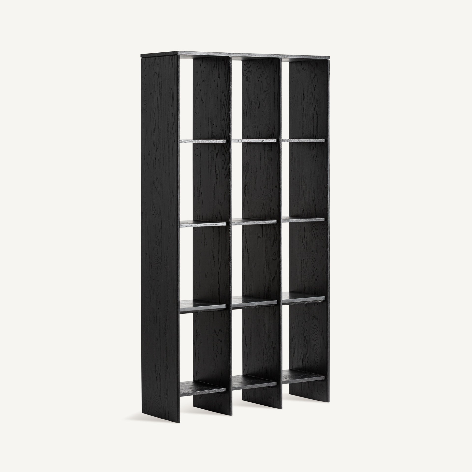 Nara Oak Wood Bookcase - Maison Rêves UK