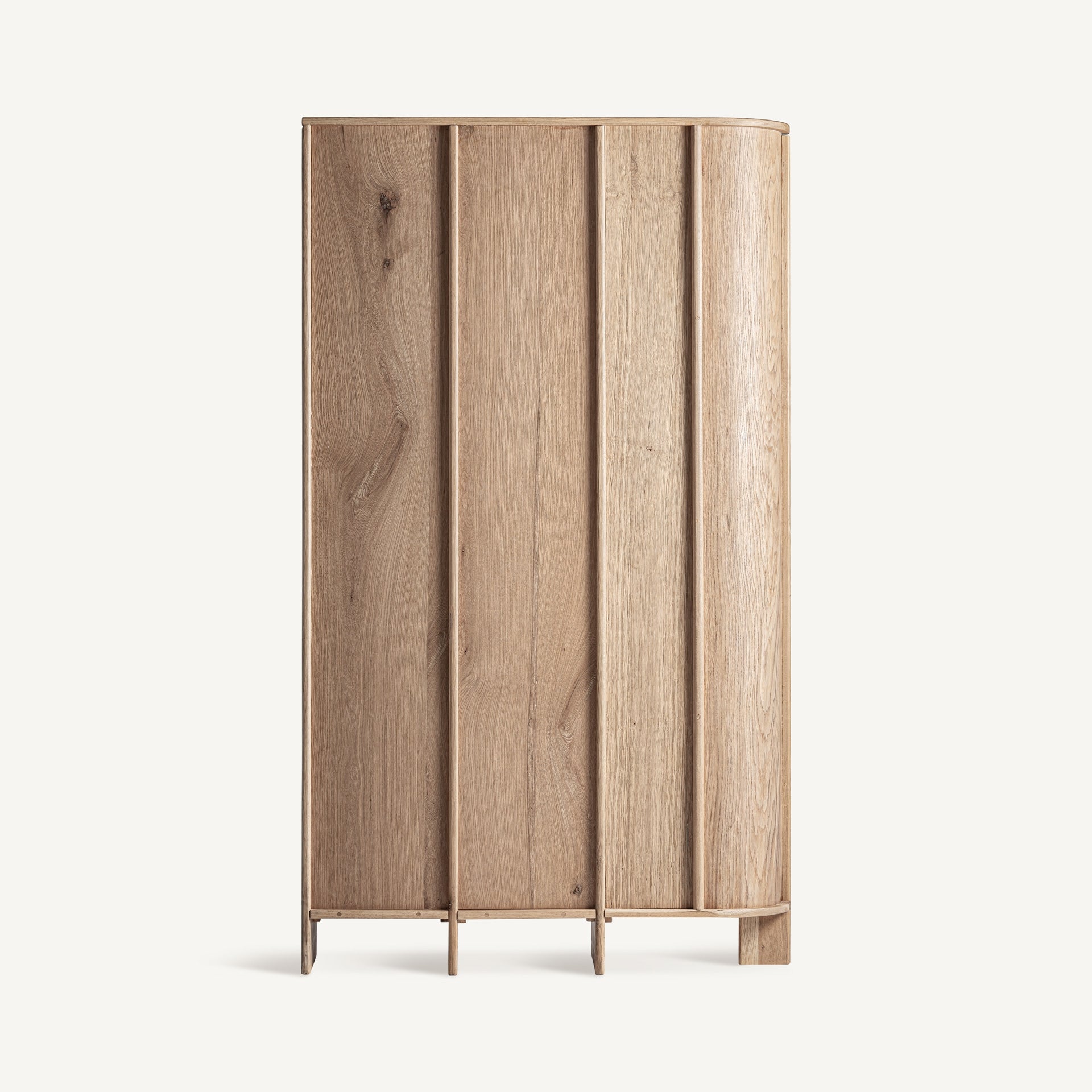 Nara Oak Wood Bookcase - Maison Rêves UK