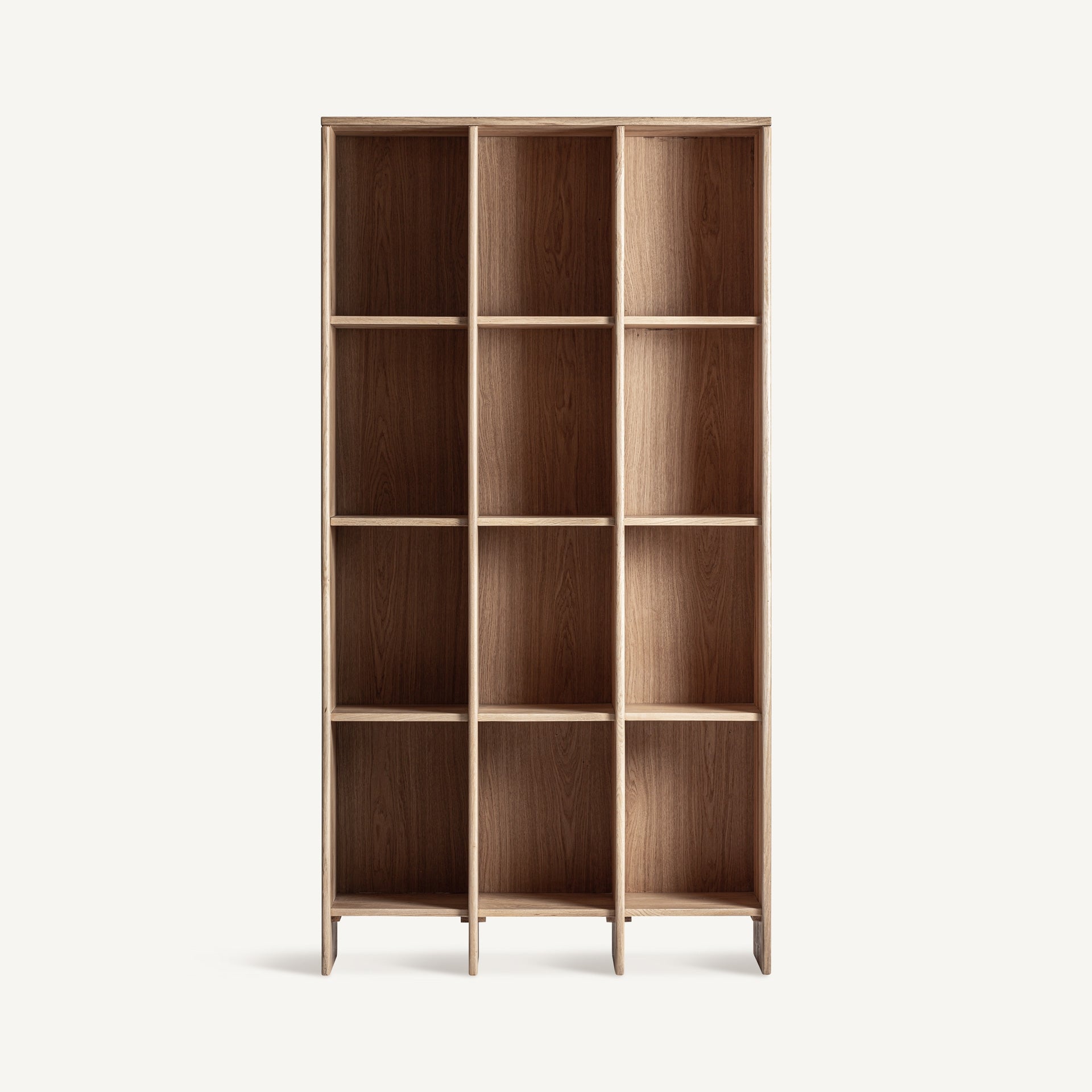 Nara Oak Wood Bookcase - Maison Rêves UK