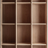Nara Oak Wood Bookcase - Maison Rêves UK