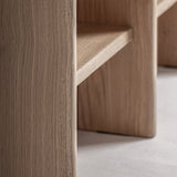 Nara Oak Wood Bookcase - Maison Rêves UK