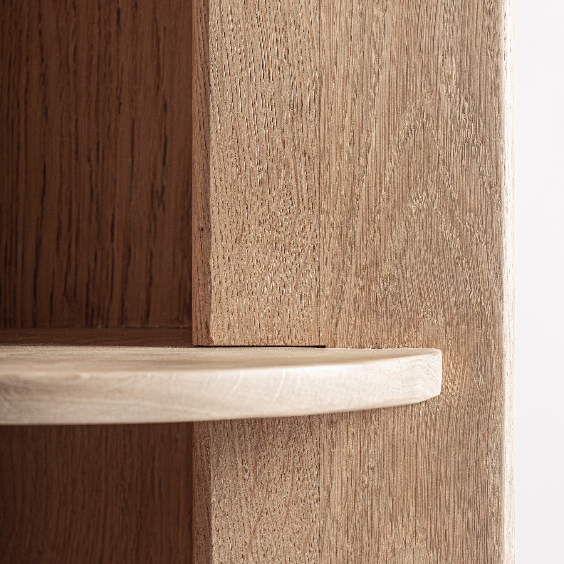 Nara Oak Wood Bookcase - Maison Rêves UK