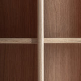 Nara Oak Wood Bookcase - Maison Rêves UK