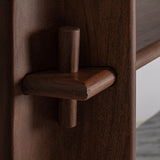 Sagy Acacia Wood Bookcase - Maison Rêves UK