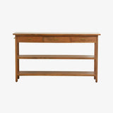 Farris Natural Mango Wood Console Table by Nordal - Maison Rêves UK