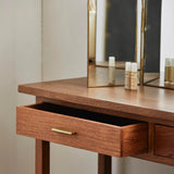 Farris Natural Mango Wood Console Table by Nordal - Maison Rêves UK