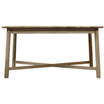 Fernhaven Solid Oak Extending Dining Table - Maison Rêves UK