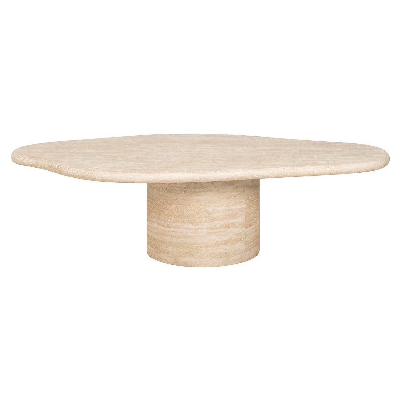 Fictus Faux Travertine Coffee Table by Richmond Interiors - Maison Rêves UK
