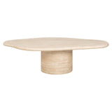 Fictus Faux Travertine Coffee Table by Richmond Interiors - Maison Rêves UK