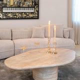 Fictus Faux Travertine Coffee Table by Richmond Interiors - Maison Rêves UK