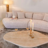 Fictus Faux Travertine Coffee Table by Richmond Interiors - Maison Rêves UK