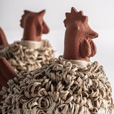 Kura Terracotta Animal Figure (Set of 2) - Maison Rêves UK