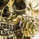 Calavera Corona Bronze Decorative Figure - Maison Rêves UK