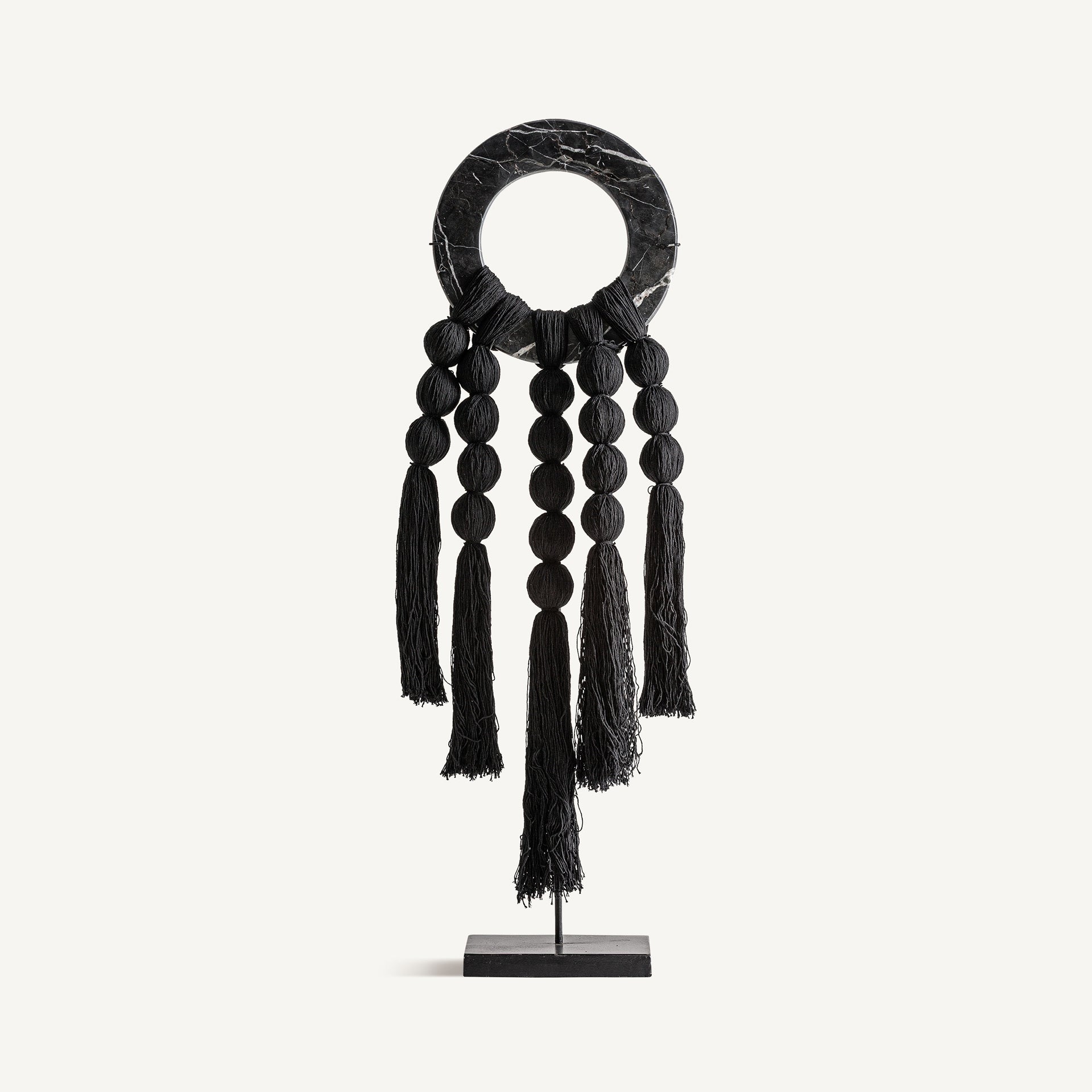 Yakeh Black Marble Decorative Figure - Maison Rêves UK